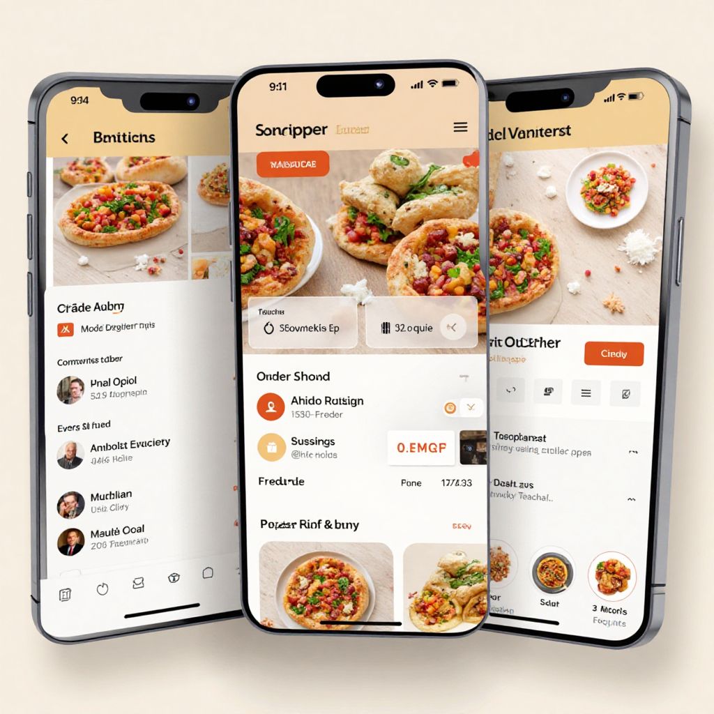 Food Delivery App Interface