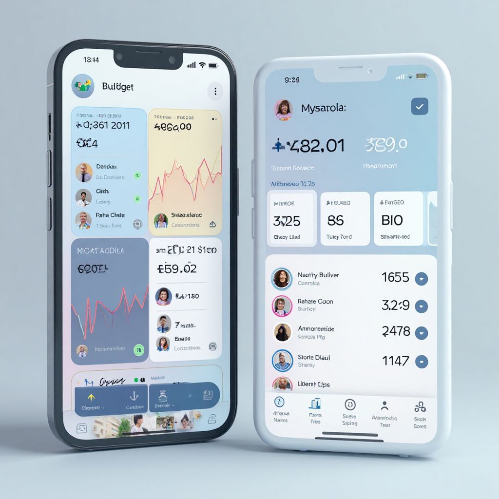 Financial Management App Interface